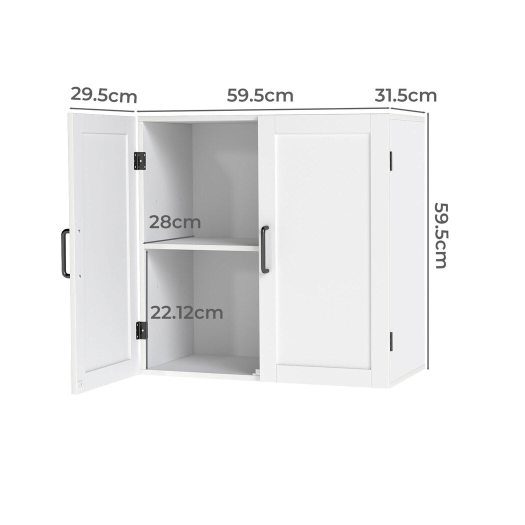 Levede Wall Cabinet Hanging Mounted Kitchen Cupboard-2011971107346845698