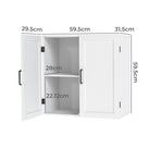 Levede Wall Cabinet Hanging Mounted Kitchen Cupboard-2011971107346845698