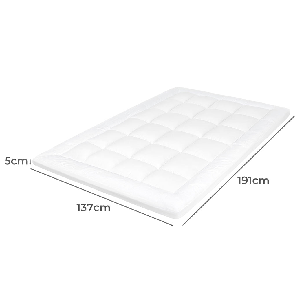 Dreamz Mattress Topper Pillowtop Cover Bed Protector Double-1960920177340190722