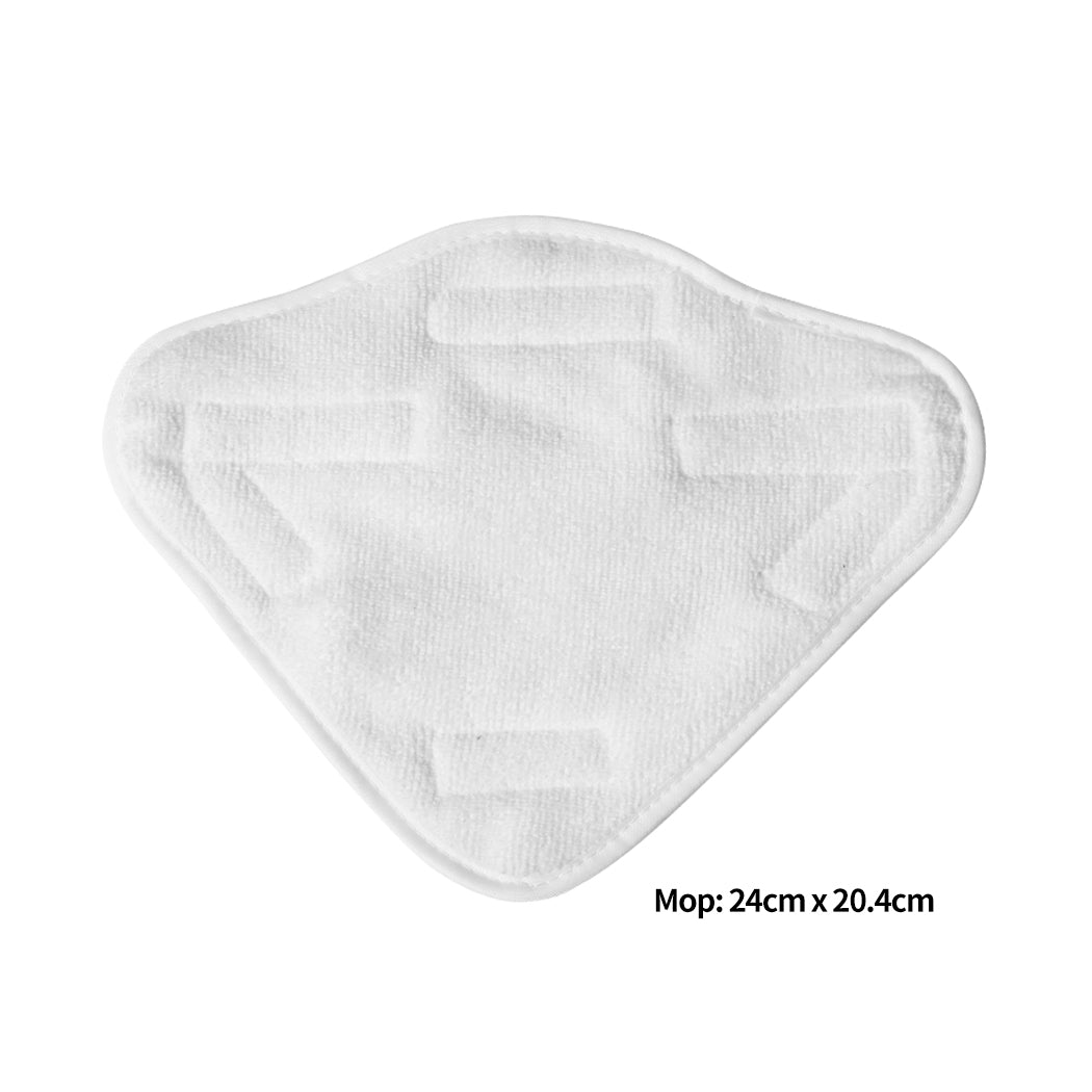 5PCS Mop Cloth Steam Cleaner Handheld White,Blue-2018816612588720130