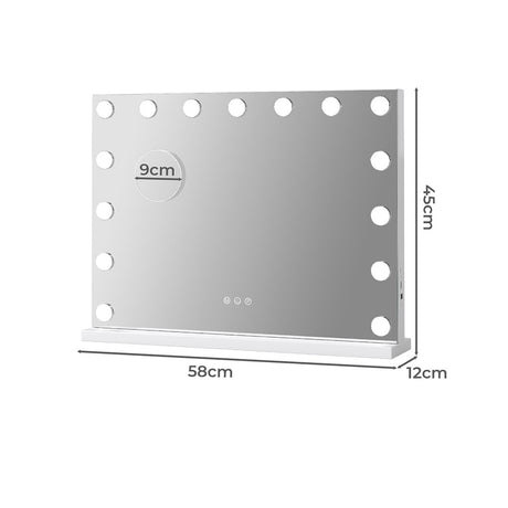 Yezi LED Hollywood Makeup Mirror 45x58cm-2006732739675557890