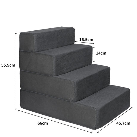 PaWz Dog Stairs Ramp Portable Climbing Kids-1954802526402514946