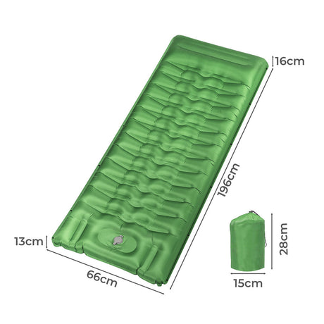 Mountview Sleeping Mat Air Bed Pad Caming Single-1954802440368951298
