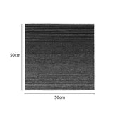 Marlow 20x Carpet Tiles 5m2 Box Heavy Black - Front View