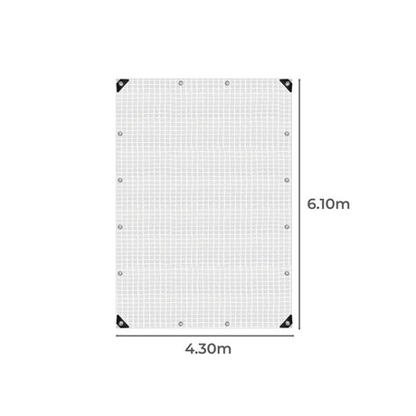 Manan Tarp Tarpaulin 200GSM Camping 4.3mx6.1m-2018816775361269762