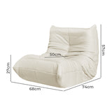 Levede Kids Floor Chair Foam Sofa Replica Single Lazy Recliner Children Couch - Front View