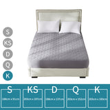 Dreamz Mattress Protector Topper Bamboo King - Front View