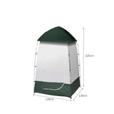 Mountview Camping Shower Tent Toilet - Front View