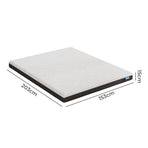 Dreamz Queen Mattress Gel Memory Foam Cooling Breathable 15cm Medium Firm-2018816923105628162