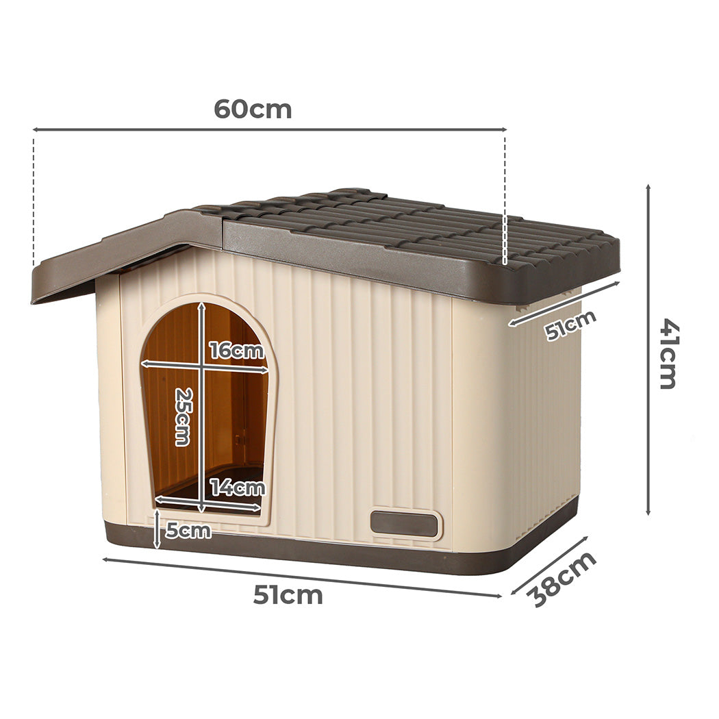 Pawz Plastic Dog Cage Kennel for Small Dogs with Vent-2018816706402717698