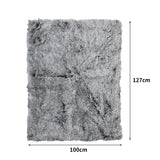 PaWz Dog Blanket Pet Cat Mat Puppy Warm Charcoal-2018816663729868802