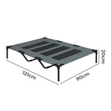 Pawz Elevated Pet Bed Raised Dog Bed Large Cooling Bed-2006733424055947266