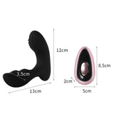 Urway Vibrator Massager Unisex Vibrating Black - Front View