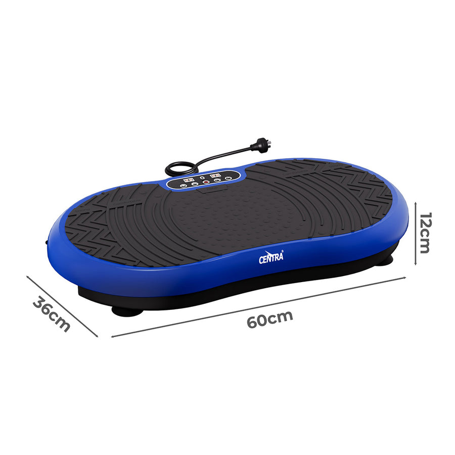 Centra Vibration Plate Train Exercise Machine Blue-2006732711632441346