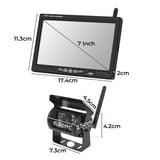 7" Wireless Rear View Monitor +2 WIFI-2006733248142643202