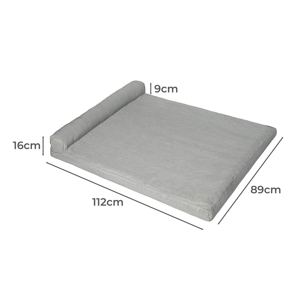 PaWz Pet Bed Chew Proof Memory Foam XL X-Large-1954802570203631618