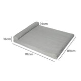 PaWz Pet Bed Chew Proof Memory Foam XL X-Large - Front View