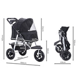 PaWz Pet Stroller Pram Dog Carrier Trailer-2018816895112843266
