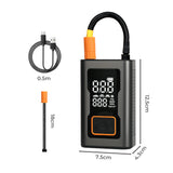 Traderight 150PSI Tire Inflator Portable Air Compressor - Front View