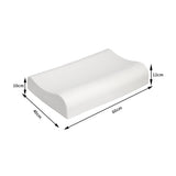 Dreamz 2x Natural Latex Pillow Removable - Front View