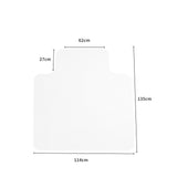 Marlow Chair Mat Carpet Floor Office - Front View