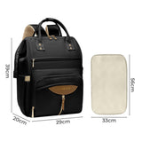 Mummy Backpack Nappy Diaper Bag Baby Travel Changing - Front View