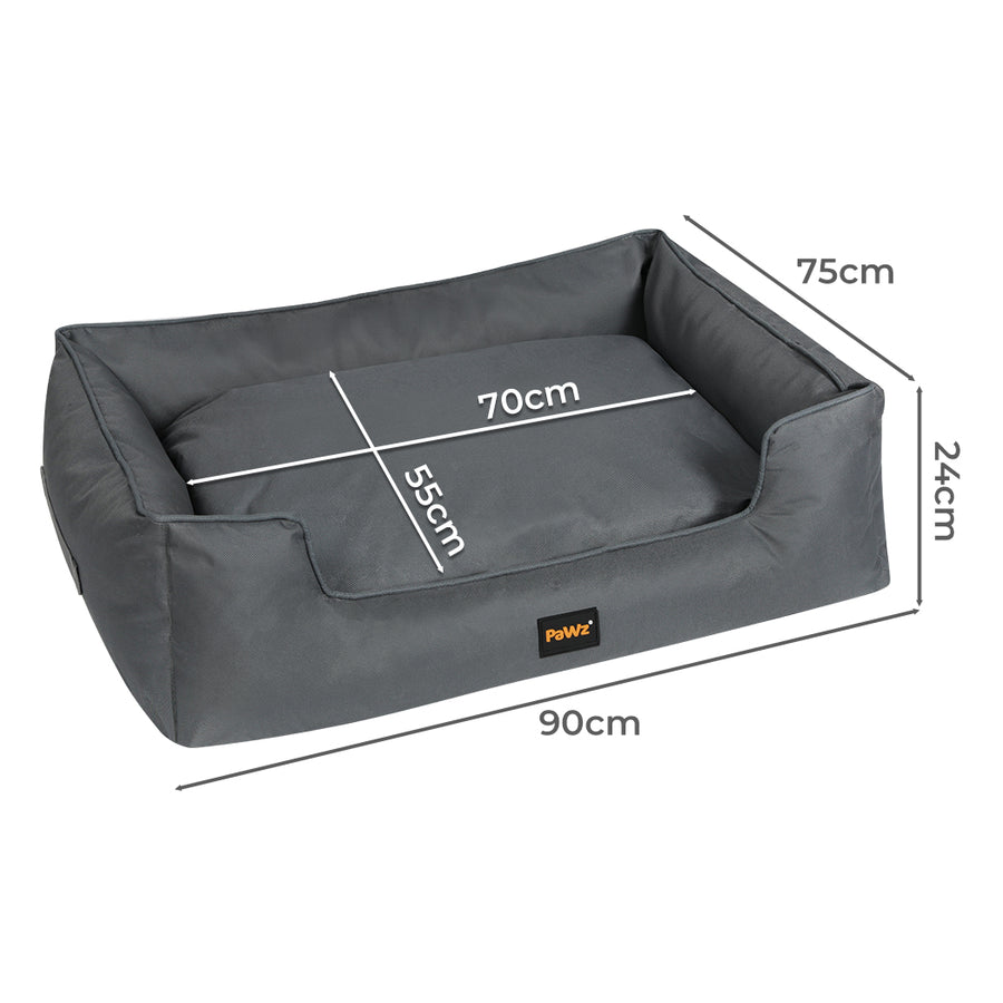Pawz Waterproof Pet Dog Calming Bed-2018816765009727490