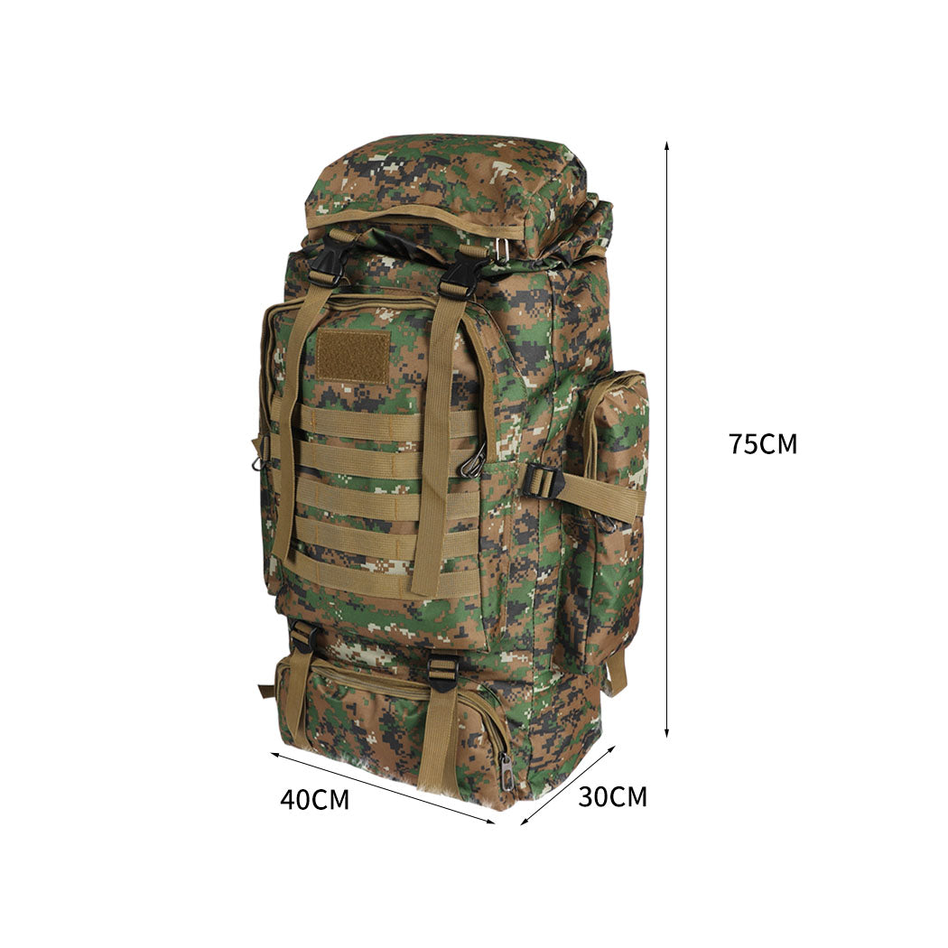 Slimbridge 80L Military Tactical Backpack-1954802650730074114
