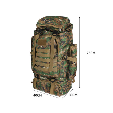 Slimbridge 80L Military Tactical Backpack-1954802650730074114
