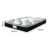 Dreamz 7 Zone Pocket Spring Mattress Medium Firm King - Front View