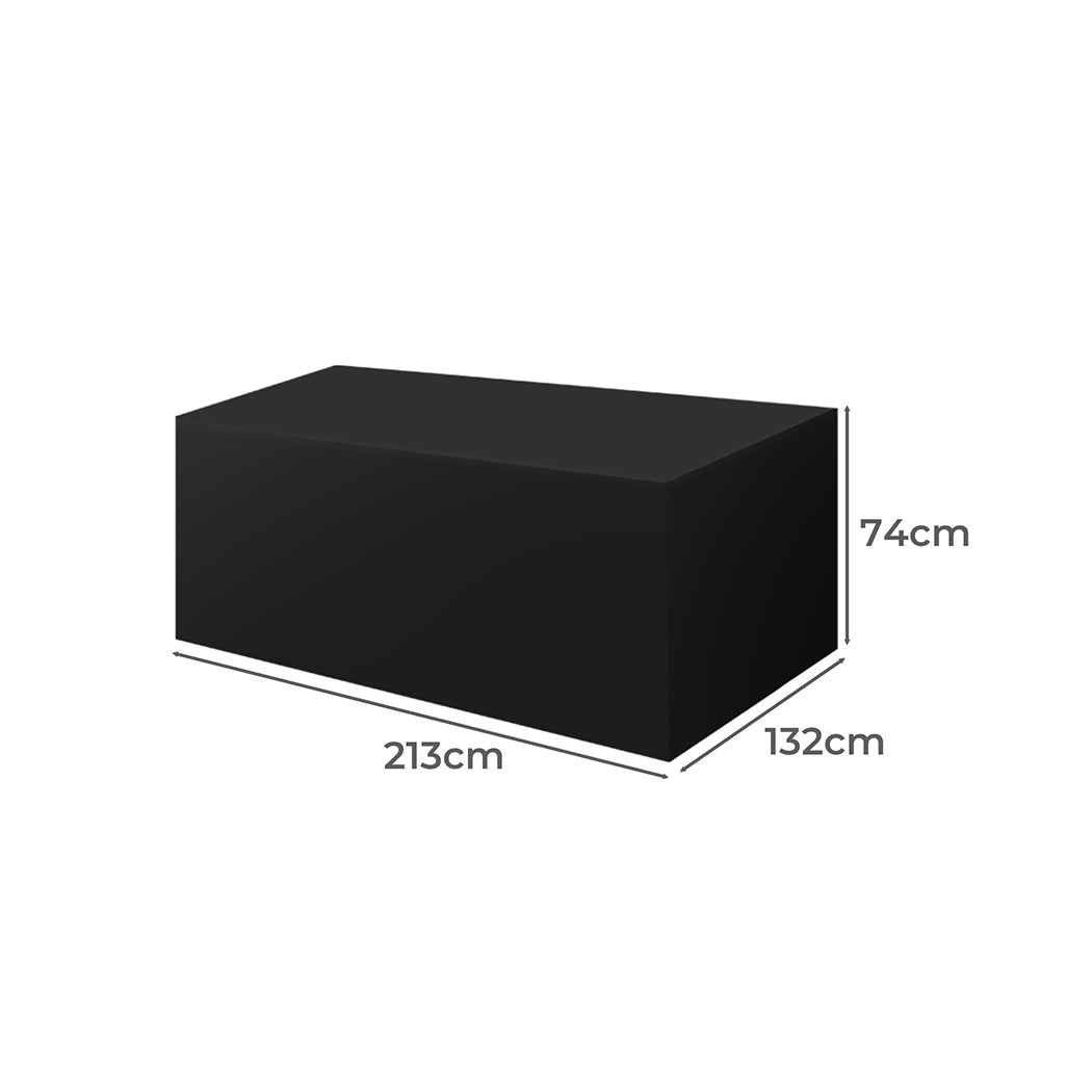 Marlow Outdoor Furniture Cover Garden Black 20cm Extension-2018816677424271362