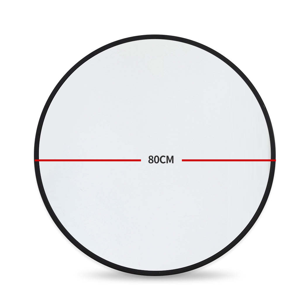 Wall Mirror Round Shaped Bathroom Makeup X-Large-2006733240991354882