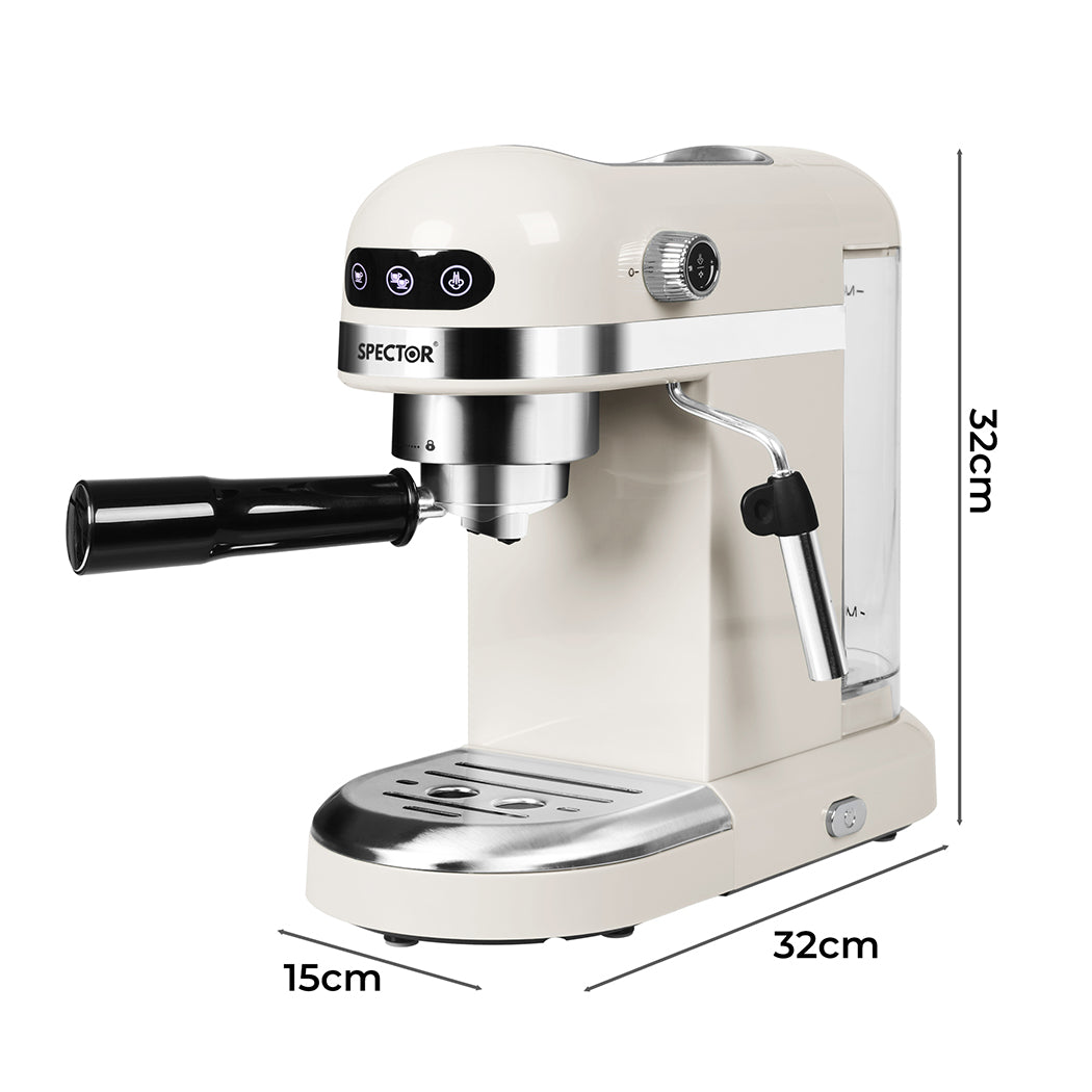 Spector Coffee Maker Machine Espresso Milk White-2018816889031102466