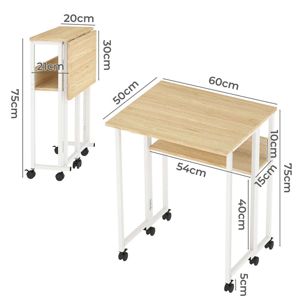 Levede Foldable Computer Desk for Study Home Office-2018816755534794754
