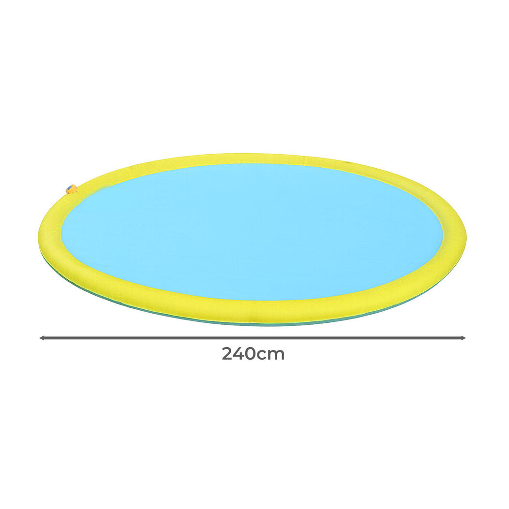 Pawz Splash Pad Kids Pet Sprinkler Water Play Mat 240cm-2011971115680927746
