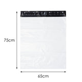 100x Poly Post Mailer Plastic Satchel - Front View
