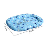 Pawz Pet Cooling Mat S Blue - Front View