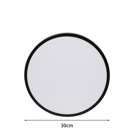 EMITTO Ultra-Thin 5CM LED Ceiling Down 18W Black-2006733070358679554