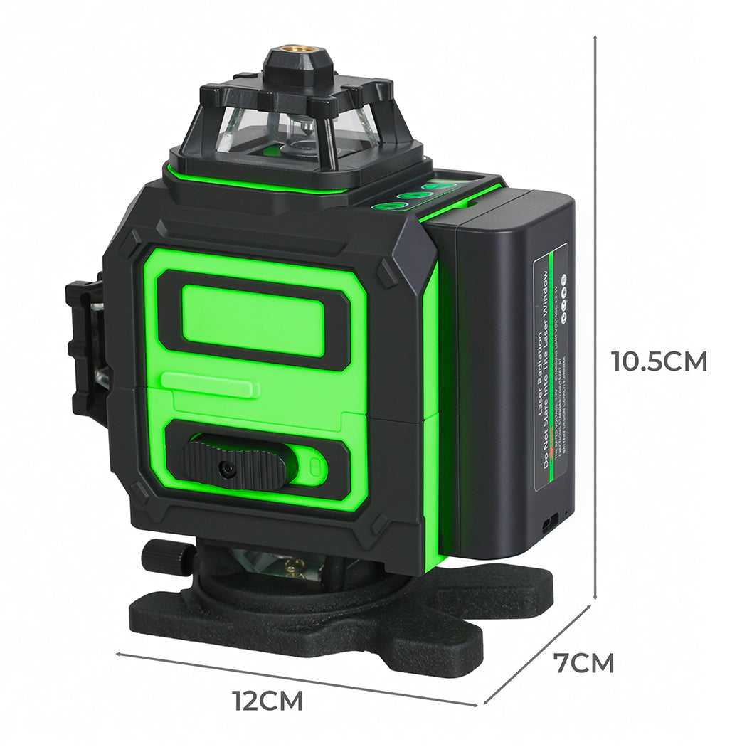 Traderight 4D 16 Line Green Laser Level Remote Tripod-1960920174974603266