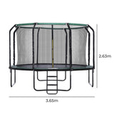 Centra Trampoline Round Trampolines 12 Feet - Front View