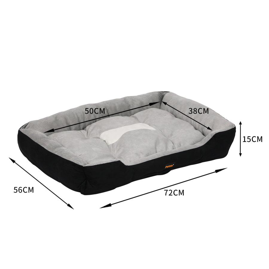 PaWz Pet Bed Dog Beds Bedding Mattress M Black Medium-2018816648840089602