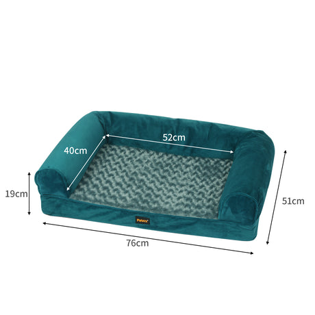 PaWz Pet Bed Sofa Dog Beds Bedding Soft M Blue Medium-2006733134422478850