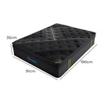 Dreamz Spring Mattress Bamboo Euro Top Single-2018816859180240898