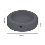 Pawz Pet Orthopedic Calming Bed Memory Foam Dog Sofa - Front View