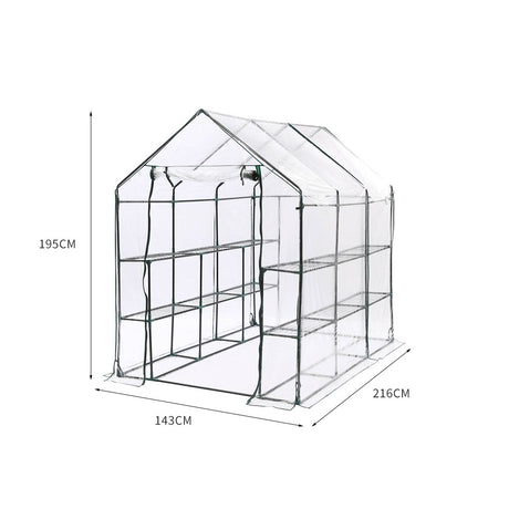 Levede Greenhouse Walk In 3 Tier Garden-2006732930801602562