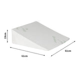DreamZ Bedding Wedge Pillow Memory Foam White 19-2006733150843179010