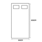 Dreamz Bamboo Pillowtop Mattress Topper Queen-2018816779798843394