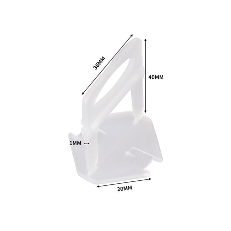 1000x 1MM Tile Leveling System Clips-1954802579032641538