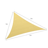 Mountview Outdoor Awning Cloth Sun Shades Sand 180 - Front View