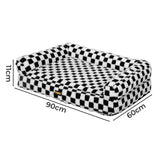 Pawz Orthopedic Dog Bed Memory Foam Pet Mattress Mat - Front View